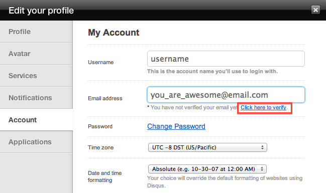 Email Verification