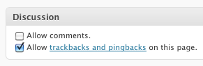 Disable the Allow comments checkbox in WordPress